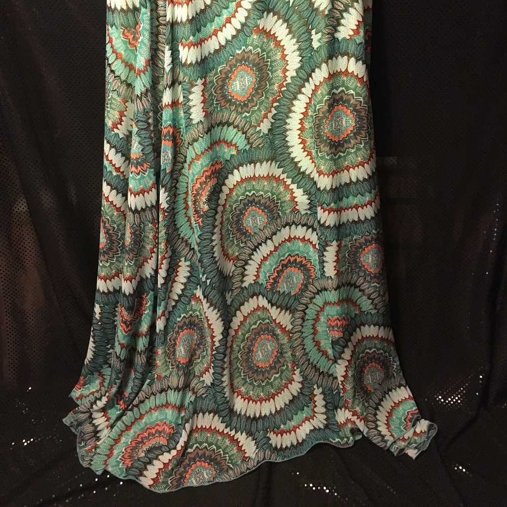 Maxi sheer skirt